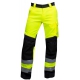 Pantalon haute visibilité Signal+ jaune fluo et noir 290g/m²