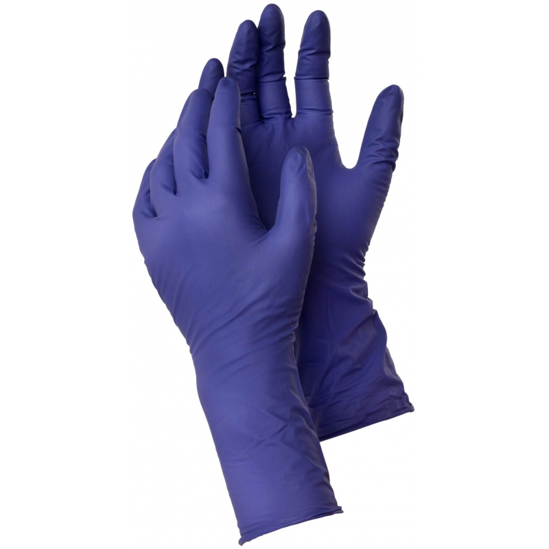 Boite de 100 gants à usage unique en nitrile ambidextre - Ferme de