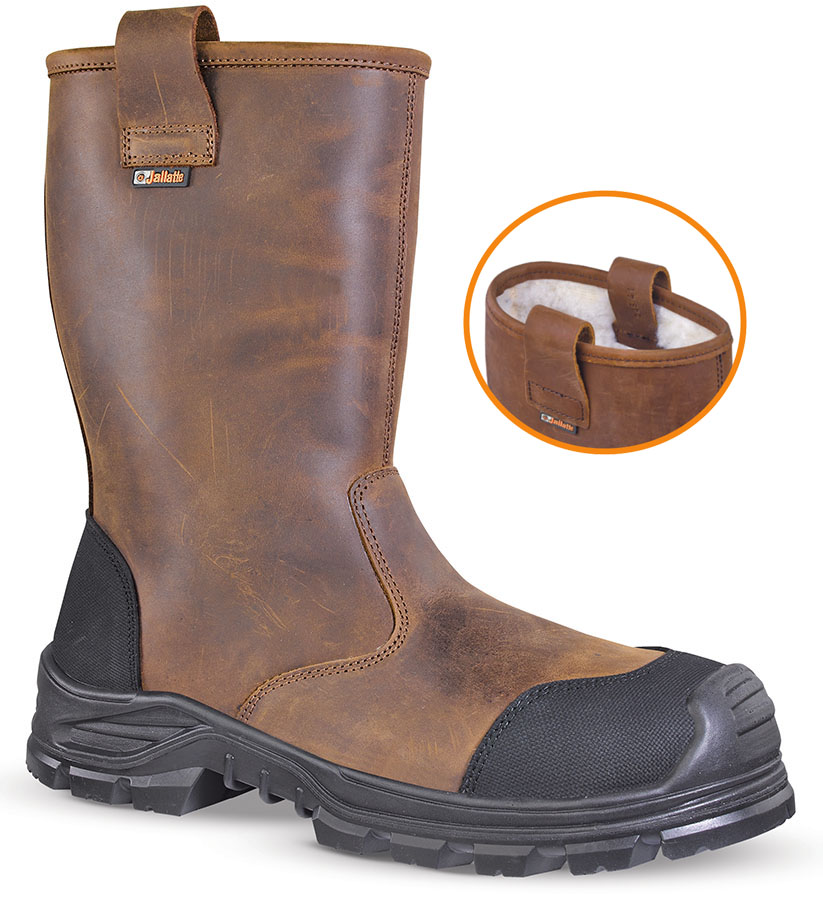 Bottes de securite fourrees JALLATTE Jalcypress S3 CI SRC AFS Application Fast Set