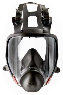 Masque complet de série 6000DIN de 3M pour systèmes de protection  respiratoire à épuration d’air et à adduction d'air. Petit.