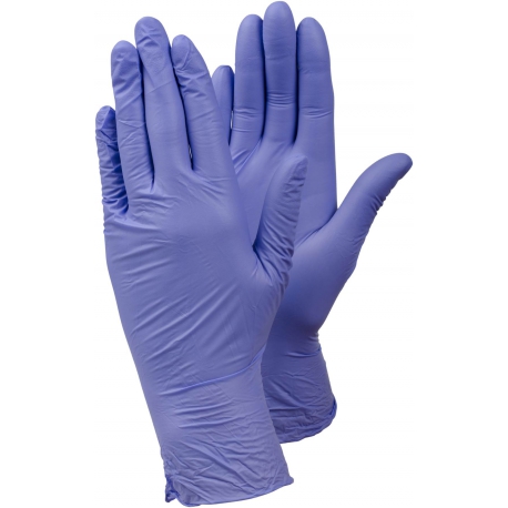 Gants tout-usages jetables Protection - Nitrile, 30 unités, grand