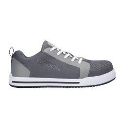 Chaussures de sécurité basses style tennis Flyker S1P SRC gris