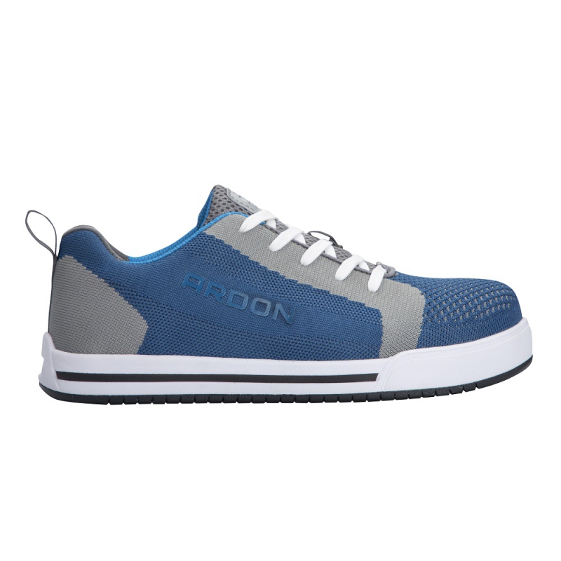 Chaussures de s curit basses style tennis Flyker S1P SRC bleu