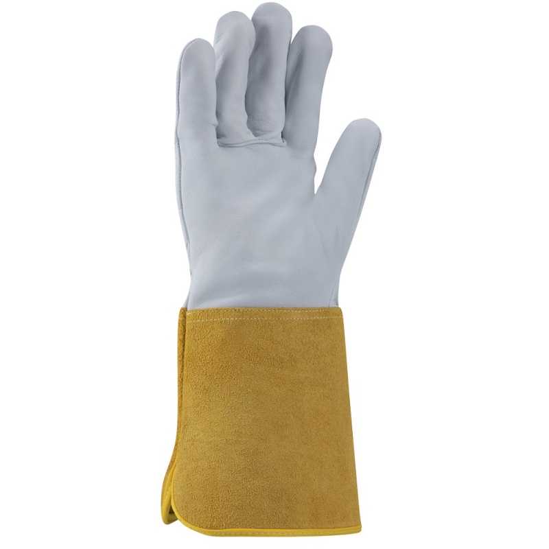 Gants de soudage très résistants, résistants à la chaleur et au feu avec  coutures, gants de