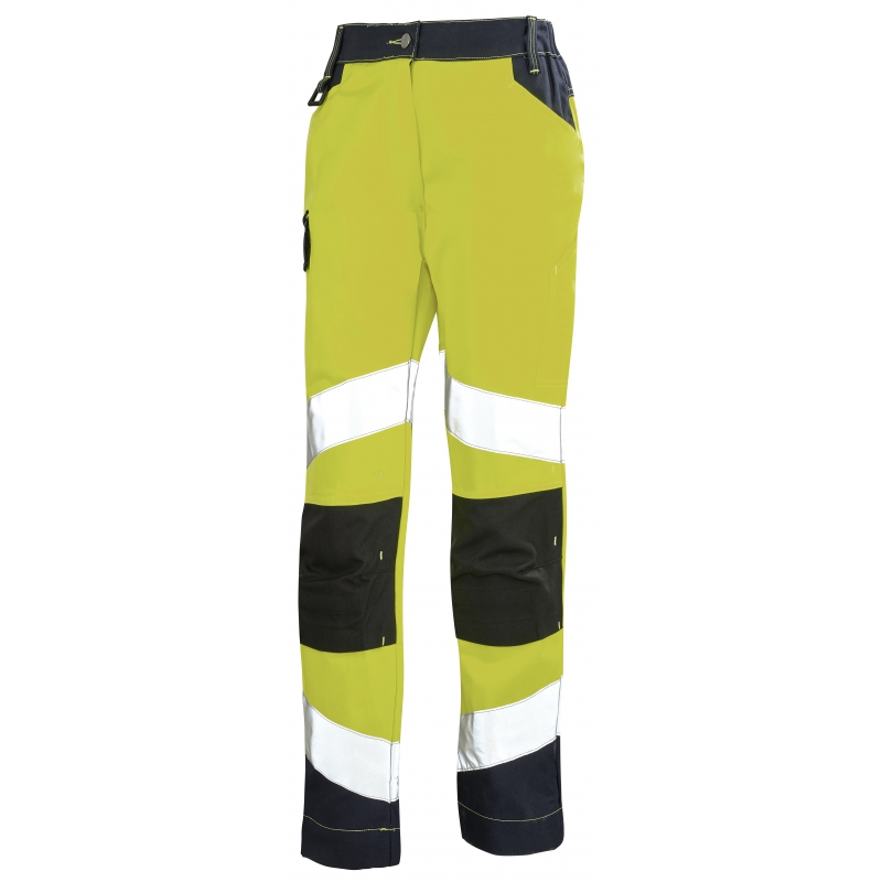 Pantalon femme haute visibilité Fluo Tech CEPOVETT - AFS - Application Fast  Set