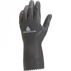 Gants risques chimiques néoprène/latex NEOCOLOR VE530 Delta Plus (12 paires)