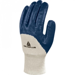 Gants risques mécaniques en nitrile NI150 Delta Plus (12 paires)