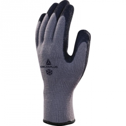 Gants anti-froid en tricot et paumes enduites Apollon Winter VV735 gris Delta Plus (12 paires)