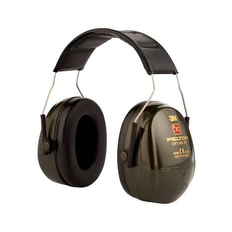 Casque antibruit Optime II Vert - Serre-tête - AFS - Application