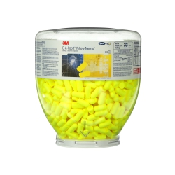 Bonbonne de bouchons d'oreilles 3M E-A-R Yellow Neon (500 paires)