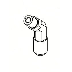 Adaptateur tournant 1/4 T X 1/8 NPT