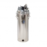 Réservoir sous pression HVLP en acier inoxydable avec agitateur et régulateur de pression (55 litres)