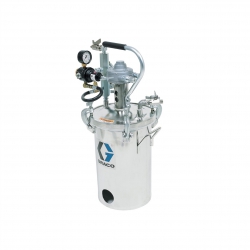 Pot sous pression inox 8 litres sans agitateur, basse pression (HVLP)