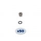 Kit de joints d'étanchéité latéraux en acier inoxydable pour Fusion AP (x50)