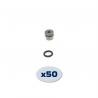 Kit de joints d'étanchéité latéraux en acier inoxydable pour Fusion AP (x50)