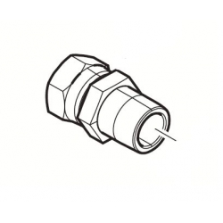 Raccord tournant 3/4-14 npt x 3/4-14 npsm