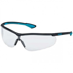 Lunettes à branches UVEX SportStyle avec oculaire incolore et étui microfibre