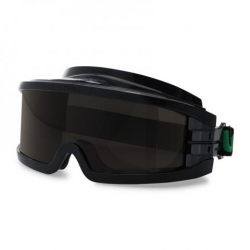 Lunettes-masque de soudage UVEX Ultravision noir/vert avec oculaire soudeur 2%