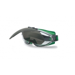 Lunettes-masque de soudage UVEX Ultrasonic noir/vert avec oculaire soudeur 13%