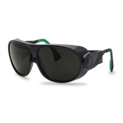 Lunettes de soudage UVEX Futura noir/vert avec oculaire soudeur 2%