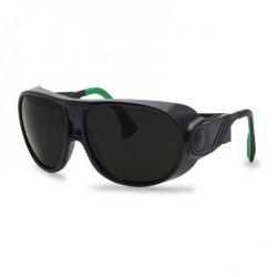 Lunettes de soudage UVEX Futura noir/vert avec oculaire soudeur 1%