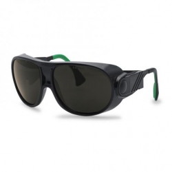 Lunettes de soudage UVEX Futura noir/vert avec oculaire soudeur 6%