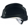 Casque de sécurité UVEX Pheos B-S-WR noir à visière courte et crémaillère
