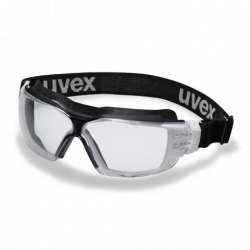 Lunettes-masque UVEX Pheos CX2 Sonic gris/noir avec oculaire incolore