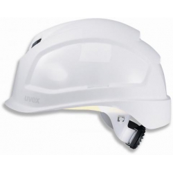 Casque de sécurité UVEX Pheos B-S-WR blanc à visière courte et crémaillère