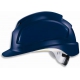 Casque de sécurité UVEX Pheos B-WR bleu à visière longue et crémaillère