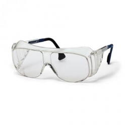 Surlunettes UVEX 9161 bleu/noir avec oculaire incolore