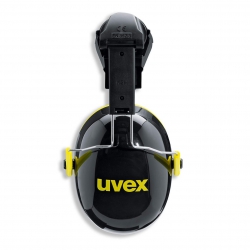 Coquilles anti-bruit UVEX K2H pour casques (receveurs latéraux 30 mm)