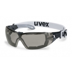 Lunettes à branches UVEX Pheos Guard noir/gris avec oculaire gris solaire