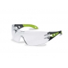 Lunettes à branches UVEX Pheos noir/vert avec oculaire incolore