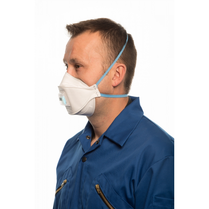 Masque jetable antipoussière FFP3 Aura 3M protection