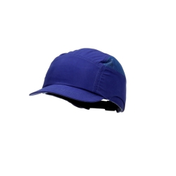 Casquette anti-heurt 3M First Base + visière réduite 55mm (bleu roi)