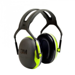 Casque antibruit Peltor X4 vert fluorescent