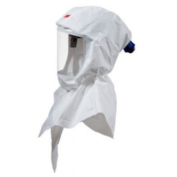 Cagoule de protection légère blanche spéciale peinture 3M Versaflo S-757