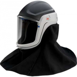 Casque de protection respiratoire 3M Versaflo M-407 avec cape résistante à la flamme