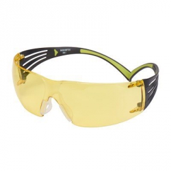 Lunettes à branches 3M Secure Fit 400 avec oculaire jaune