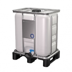 Conteneur IBC 300 litres certifié UN (800 x 600 x 1040 mm)