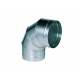 Coude 90° galva - diamètre 250mm