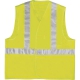 Gilet haute visibilité polyester montage baudrier GILP4