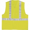 Gilet haute visibilité polyester montage baudrier GILP4