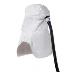 Sur-cagoule Tychem 4000 Dräger pour casque de sécurité ou anti-heurt T4 TH3