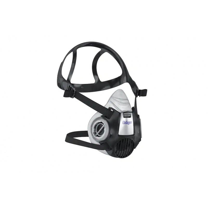 Kit demi-masque X-plore® 3300 pour exposition aux produits chimiques –  Dräger: fermeture à baïonnette