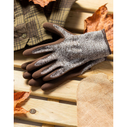 Gants enduits manutention générale Ardon Nature Touch marron (12 paires)