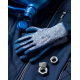 Gants enduits manutention générale Ardon Nature Touch bleu taille 7 (12 paires)