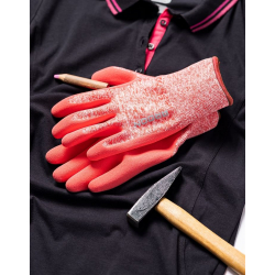 Gants enduits manutention générale Ardon Nature Touch rose (12 paires)