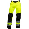 Pantalon de travail Ardon Signal rétroréfléchissant jaune et noir en taille 2XL